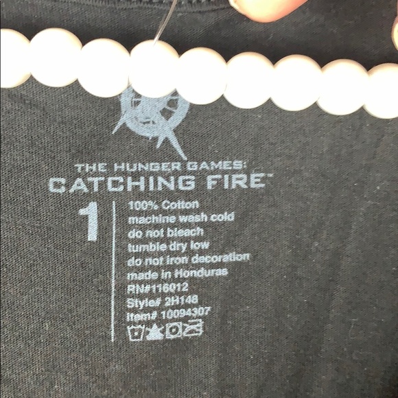 NWT Torrid Huger Games Catching Fire Tee size 1 / US size 14/16 - Picture 5 of 8